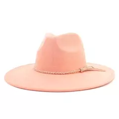 Chapéu Fedora de camurça para homens e mulheres, chapéu de feltro, Fedora clássico, chapéu de igreja, jazz, outono, inverno, 9,5 cm - loja online