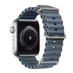 Pulseira esportiva de silicone para Apple Watch, pulseira para iWatch Series 9, 7, 8, 4, 5, 6, SE 2, 49mm, 45mm, 44mm, 42mm, 38 milímetros, 40 milímetros, 41 milímetros, ultra - comprar online