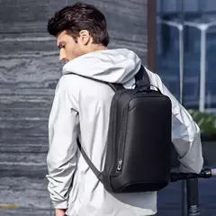 Imagem do MARK RYDEN-Mochila Laptop Slim para Homens, Mochila Minimalista Empresarial, YKK Zipper, Resistente a Riscos, USB