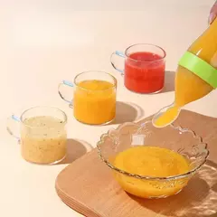 Baby Feeding Bottle com Fruit Chupeta Set, Toddler Spoon, Legumes frescos, Kids Feeder Supplies, 4Pcs na internet