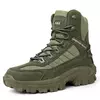Botas de Combate Deserto Masculino, Botas Táticas Antiderrapantes, Tornozelo de Caminhada, Sapatos de Caça, Segurança do Trabalho, Exterior