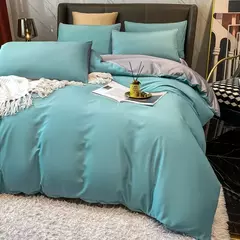 Nordic cama conjunto com lençol, capa de edredão, fronhas, solteiro, casal, lençol, rei, rainha, duplo, Twin Size, 100% algodão na internet