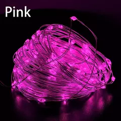 Luzes De Fadas A Bateria Operado Centerpiece Do Casamento Decorações De Mesa Festa De Natal Fio De Cobre String Luzes Alimentado Por Bateria