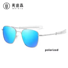 Azul Aviação Óculos Polarizados para Homens e Mulheres, Marca de Luxo, Alta Qualidade, Tons Estéticos, Quadrado Piloto Óculos De Condução, UV400, 2022 - comprar online