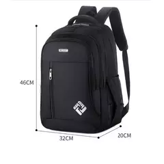 Imagem do Mochila impermeável para notebook para homens, mochila multifuncional, bolsa casual, filme