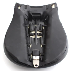Imagem do Acessórios para motocicleta, assento traseiro macio para passageiro, cauda macia, para harley softail fat boy, trem noturno, springer fxstc 2006-2017