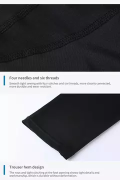 Calças quentes para homens com pelúcia e engrossado outono e inverno alta elasticidade, calças esportivas justas e pan de ajuste fino - loja online