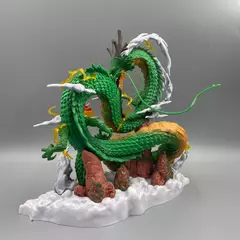 Dragon Ball Figura Anime, Shenron Goku e Shenron, Modelo Estatueta, PVC Estátua, Boneca Coleção, Quarto Toy Presentes, 24cm - comprar online