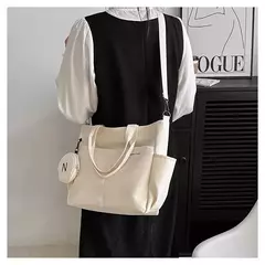 Bolsa de Ombro de Lona Japonesa para Mulheres, Crossbody Messenger Bag, Senhoras Bolsas de Mão, Bolsa Feminina, Senhoras, Tote, 2022 - Wolf Magazine