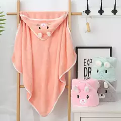 Toalha de banho com capuz de bebê recém-nascido, roupão infantil, envoltório Swaddle infantil, cobertor super macio, quente, dormindo, meninos, meninas, criança na internet