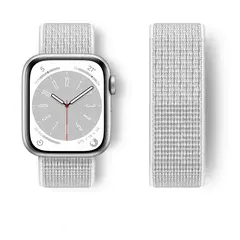 Série 9, 8, SE, 7, 6, 5, 4, 3, 49mm, Loop de Nylon para Apple Watch Band, Ultra-2, iWatch Strap, 44 milímetros, 40 milímetros, 45 milímetros, 41 milímetros - Wolf Magazine