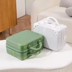 Mini bolsa de maquiagem leve, mala de viagem de grande capacidade, 14 ", novo, na moda, 2021 - Wolf Magazine