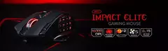 Imagem do Redragon-M913 Mouse óptico sem fio RGB Gamer, 16000 DPI, com fio 2.4Ghz, 16 botões programáveis, preto ou branco