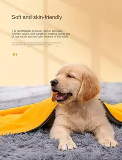 Absorvente Nano fibra toalha de banho, secagem rápida, carro Wipe, Deerskin banho pano, Pet fornecimentos, cão, gato na internet