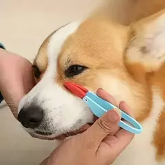 1pc pet rasgo marcas escova gato cão olho excrementos escova nó olho limpador clipe escova macia limpeza escova macia pequena ferramenta para animais de estimação - Wolf Magazine