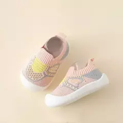Sapatos de malha respirável para recém-nascido, meias infantis, fundo macio, antiderrapante, menino e menina, 0 a 5 anos, verão - comprar online