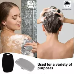 Soft Silicone Esfoliante Escova, Rub Voltar, Limpeza Corporal, Scrubber, Chuveiro, Massagem Suprimentos de Banho, 1Pc na internet