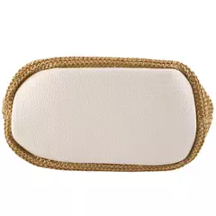 Fsafashion-bolsa de tecido palha para mulheres, bolsa casual para férias, bolsas com alça superior, bolsas de ombro retrô artesanais, moda feminina, 2024 na internet