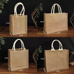 Sacolas de juta com lenço para dama de honra, bolsa de praia retro, despedida de solteira personalizada, presentes para namorada na internet
