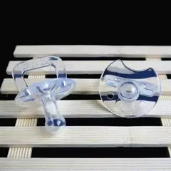 Imagem do Chupeta de silicone para recém-nascido Brinquedo mordedor macio Suprimentos de mastigação Mamilo Dummy Food Grade Acessórios de enfermagem para bebês