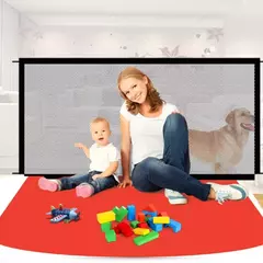 Imagem do Indoor Staircase Fence Net Banister Stair Net para Pet Mesh Guard Criança Prova Baby Gate Fence Baby Railing Net Dropshipping