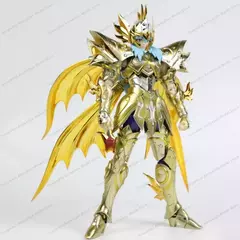 Em estoque mc jm gt modelo saint seiya ex mítico saint pano alma dourada leo câncer peixes virgem libra figura de ação brinquedo presente - loja online