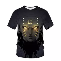 Camiseta infantil com estampa naruto 3d, anime japonês, lazer de rua, esportes, blusa grande, verão quente para meninos, nova, 2022 - comprar online