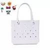 EVA sacola de praia impermeável para mulheres, bolsa de grande capacidade, bolsa de ombro grande, moda feminina