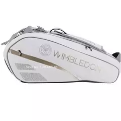 Babolat-Wimbledon Raquetes de Tênis para Homens e Mulheres, Mochila Desportiva, Compartimento Independente de Sapato, Possui Até 6, Original na internet