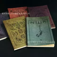 Feitiço manual harries potters filme periféricos livro de texto adereços hogwarts grifinória ravenclaw faculdade livro mágico brinquedos adereços presentes - loja online