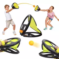 Catch Ball Game para adultos e crianças, engraçado, interação, sensorial, esporte, treinamento, olho de mão, coordenação, pai, criança, ao ar livre, interior