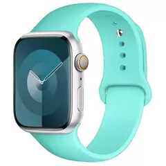 Pulseira de Silicone para Apple Watch, Pulseira Esportiva, iWatch Series 8, 7, 6