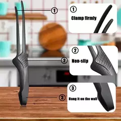 Multifuncional Barbecue Metal Anti-Slip Clips, Clipes De Alimentos Delicados, Braçadeira De Pinças Autônoma, Gadgets De Cozinha, Acessórios De Churrasco - Wolf Magazine