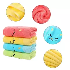 Toalha de banho de algodão macio, Lenço para recém-nascidos e bebês, Toalha de rosto para crianças e bebês, alimentação e chuveiro, 1PC na internet