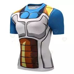 Camisas de Compressão de Secagem Rápida para Homens, Anime Goku Camisetas, Manga Curta, Vegeta Cosplay Costume Tops, Dragon Ball Z - Wolf Magazine