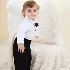 Roupas de Páscoa para recém-nascido, terno de criança, bodysuit formal, primeira roupa de aniversário infantil, roupa de casamento - loja online