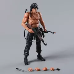 NECA Rambo SDCC 2015 Força da Liberdade Action Figure Boneca Brinquedo Modelo Feito à Mão