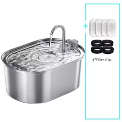 Fonte de água inteligente para gatos, bebedor automático para gatos, alimentador de água para animais de estimação, fonte potável para gatos e cães