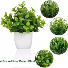 Decorações De Plantas Em Vaso De Falso, Prateleiras Artificiais, Casa, Sala, Jardim, Escritório, Casamento, Quarto, Banheiro, Cena Acessórios - comprar online