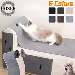 Parede anti gato risco sofá diy gatos placa de risco sofá proteção patas afiar aparável auto-adesivo tapete gatos placa de risco