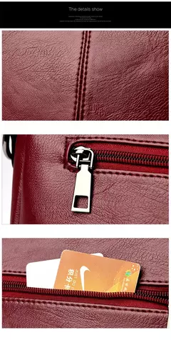 Pequena bolsa de couro PU para mulheres, bolsa crossbody, mensageiro, bolsa com zíper, bolsa de viagem feminina, moda verão, nova chegada - loja online