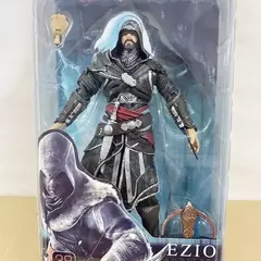 Assassin's Creed III Figura de ação EZIO Figuras Brinquedos NECA Jogo Estatueta Anime Figura Coleção PVC Modelo Boneca Presente para Crianças na internet