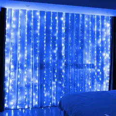 Festoon LED Light Curtain para decoração de casa, luzes de fadas, guirlanda para quarto, ano novo, casamento, decorações de Natal na internet