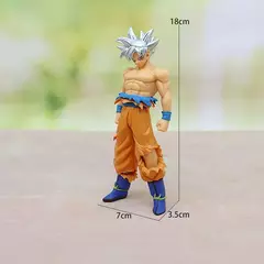 Imagem do 18 cm son goku super saiyan figura anime dragon ball goku dbz figura de ação brinquedos modelo presentes estatuetas colecionáveis para crianças