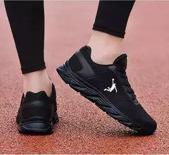 Tênis respirável masculino, confortável, clássico, casual, ao ar livre, caminhando, esporte, tênis - Wolf Magazine