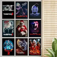 Halloween terror terror filme anime cartazes pegajosos whitepaper imprime cartazes arte kawaii decoração do quarto