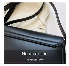 Bolsas crossbody de couro vintage para mulheres, aba pequena, bolsa axila, bolsas axilas e bolsas, designer feminina, 2024