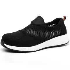 Botas de segurança para caminhada para homens, botas de aço, à prova de perfurações, calçados de segurança esportivos de cano alto, antiestáticos, ao ar livre na internet