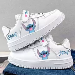 Stitch Sneakers infantil, Tênis de basquete, Sapatos esportivos, Casual, Corrida, Moda, Crianças, Meninas, Meninos, Estudante, Presente