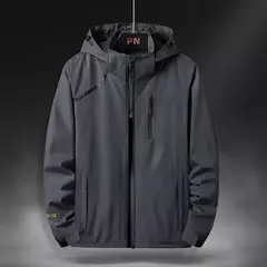 Windproof impermeável jaqueta ao ar livre para homens, plus size casaco, roupas grandes, blusão, 5XL, 6XL, 7XL - Wolf Magazine